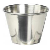 12 Winco Stainless Steel Sauce Cup, 2.5-Ounce