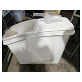 Winco IB-21 Ingredient Bin 21 Gallon & Scoop