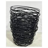6 American Metalcraft BASKET BLACK 7" DIA. X 4