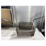 (2) Deep Fryer Baskets 13ï¿½x6ï¿½