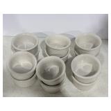 (12)Diversified China DC498 8oz Souffle Round Dish