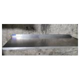 Stainless Gusset Shelf 48x14