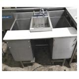 Stainless Sink w/ Prep Board