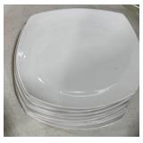 (10) Tria 10" Porcelain Plates
