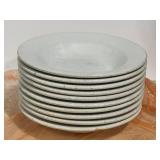 (10) Crestware 9" Salad Plates