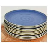 (10) Churchill Stonecast 8.5" Round Plates