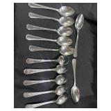 (12) Winco Stainless Spoons 18-10