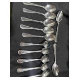 (12) Winco Stainless Spoons 18-10