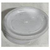 (10) 11.5" Ventura China Oval Plates