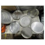 (7) Aluminum 14ï¿½ Pan Trays