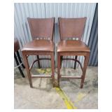 (2) Bar Height Chairs by Eagle Chair Inc