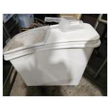 Winco IB-21 Ingredient Bin 21 Gallon & Scoop