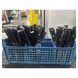 Winco Black Steak Knife