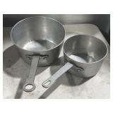 2 Lincoln Wear Ever Pots 2qts & 4qts