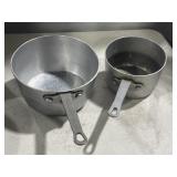 2 Lincoln Wear Ever Pots 2qts & 4qts