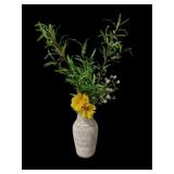 13" Vase w/ Flowers