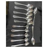 (12) Winco Stainless Spoons 18-10
