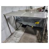 Stainless Table Perforated Top 52x17.5x42