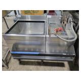 Glastender Underbar Drain & Ice Bin