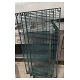 (4) Metro Style Shelves 48x18
