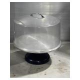 11" Spinning Stainless Steel Cake Stand with