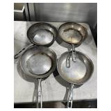 4 Vollrath Wear Ever 10" Frying Skillets 30617