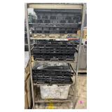 28"x 16"x 66" Metal Rack ITEMS NOT INCLUDED!!!