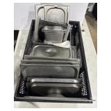 Box With Metal Containers & Lids