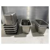 (7) Vollrath Food Stainless Pan 7ï¿½x4ï¿½, 4ï¿½ Deep