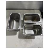 (7) Vollrath Food Stainless Pan 7ï¿½x4ï¿½, 4Deep