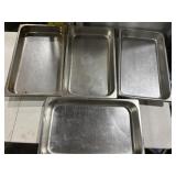 (4) Steam Table Pan 21ï¿½x13ï¿½
