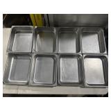 (8) Steam Table Pan 13ï¿½x10ï¿½