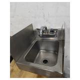 Drop in stainless sink 12x15