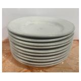 (10) Delco Atlantic China 7" Round Porcelain Plate