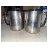 (2) Milk Frothing Pitcher Stainless Steel 5"