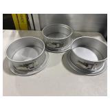 (3) Fat Daddios  Spring Foam Cake Pan 8ï¿½x3ï¿½