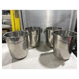 (4) Winco Champagne & Wine Bucket 8Q