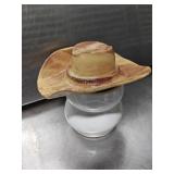 Cowboy Hat cookie jar, signed