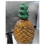 Pineapple Cookie Jar 15"