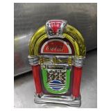 Gibson Coca Cola Jukebox Cookie Jar 10"
