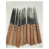Walco Serrated Knife Wooden Handle Approx-50