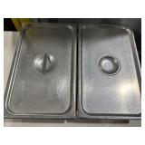 (2)Steam Table Pan 21ï¿½x13ï¿½