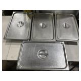 (4) Steam Table Pan 21"x13"