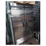 AdvantEDGE Norlake Double door refrigerator.  55"