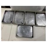 (5) Baking Sheets 13ï¿½x9.4ï¿½, 1ï¿½Deep