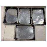 (4) Baking Sheets 13ï¿½x9.4ï¿½, 1ï¿½Deep