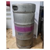 Empty pony keg. Contents unknown only the keg for