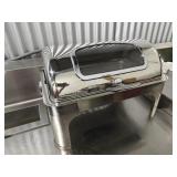 Full Size Stainless Roll Top Chafing Dish