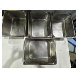 (4) Steam Vollrath Super Pan 13ï¿½ 11ï¿½