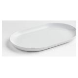 2 Crate&Barrel Oval Platter 15" x 10ï¿½
